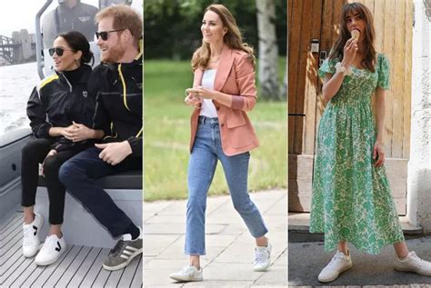 meghan markle wearing veja sneakers|tennis shoes princess kate wears.